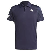 Load image into Gallery viewer, Adidas Club 3 Stripe Legend Ink Mens Tennis Polo - Legend Ink/Wht/XXL
 - 1