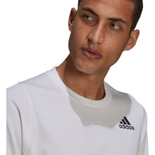 Load image into Gallery viewer, Adidas FreeLift White-Black Mens Tennis Shirt
 - 2