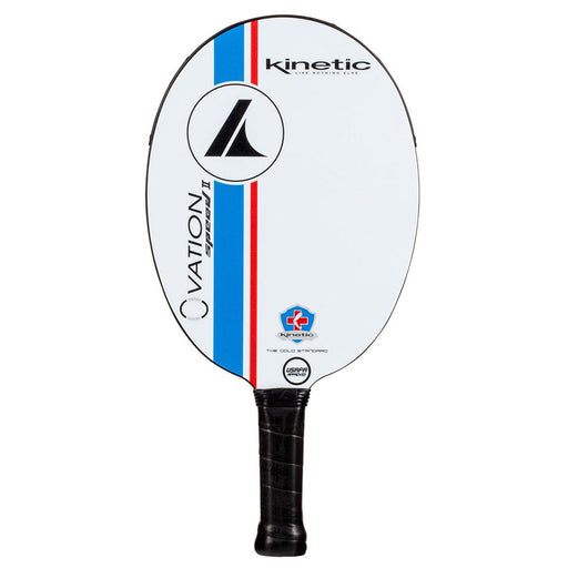 ProKennex Ovation Speed II Pickleball Paddle - White/Blue/3.875 TAPERED