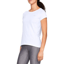Load image into Gallery viewer, Under Armour HeatGear Armour Wmns SS Train Shirt - WHITE 100/XL
 - 1
