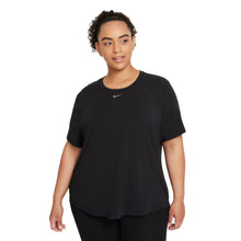 Load image into Gallery viewer, Nike Dri-FIT One Luxe Womens Tennis Shirt - BLACK 010/XL
 - 1