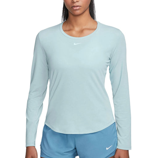 Nike Dri-FIT One Luxe Womens LS Tennis Shirt - OCEAN BLISS 442/L