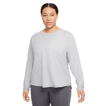 Load image into Gallery viewer, Nike Dri-FIT One Luxe Womens LS Tennis Shirt - PARTICL GRY 073/XL
 - 3