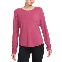 Load image into Gallery viewer, Nike Dri-FIT One Luxe Womens LS Tennis Shirt - ROSEWOOD 653/L
 - 6