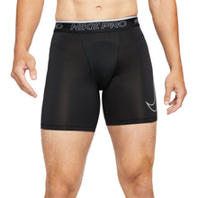 Load image into Gallery viewer, Nike Pro Dri-FIT Mens Compression Shorts - BLACK 010/XL
 - 1