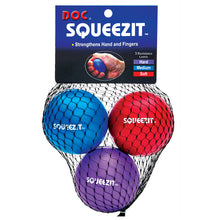 Load image into Gallery viewer, Unique DOC Squeezit Resistance Balls 3 Pack - Multi
 - 1