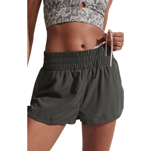 Varley Kallin Womens Running Shorts - Olive Stone/M