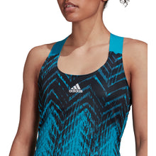 Load image into Gallery viewer, Adidas Primeblue Sonic Aqua Womens Tennis Dress
 - 2