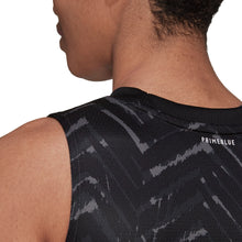 Load image into Gallery viewer, Adidas PB Printed Match Carbon Womens Tennis Tank
 - 3