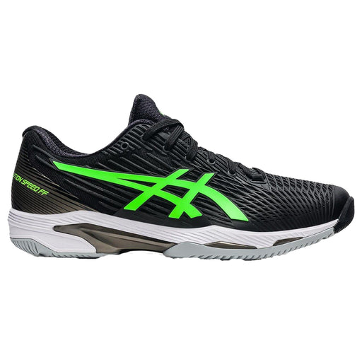 Asics Solution Speed FF 2 Mens Tennis Shoes - BK/GRN GEKO 003/D Medium/13.0