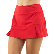 Load image into Gallery viewer, Cross Court Essentials Pleated Womens Tennis Skirt - RED 7480/XL
 - 3