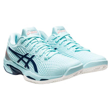 Load image into Gallery viewer, Asics Solution Speed FF 2 Womens Clay Tennis Shoes - 11.0/Clear Blu/Indgo/B Medium
 - 1