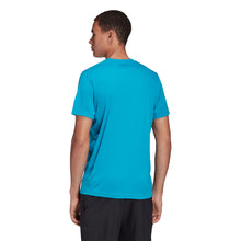 Load image into Gallery viewer, Adidas Club 3 Stripe Sonic Aqua Mens Tennis Shirt
 - 3