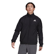 Load image into Gallery viewer, Adidas Woven Warm Black Mens Tennis Jacket - BLACK/WHITE 001/XL
 - 1