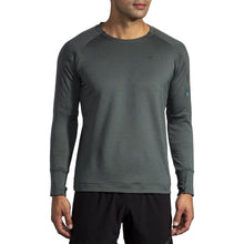 Load image into Gallery viewer, Brooks Notch Thermal Mns Long Sleeve Running Shirt - DARK OYSTER 392/XXL
 - 1