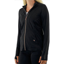 Load image into Gallery viewer, Cross Court Essentials Womens Tennis Jacket - BLACK 1000/XL
 - 1