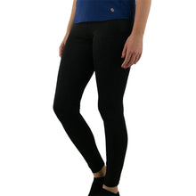 Load image into Gallery viewer, Cross Court Essentials Black Women Tennis Leggings - BLACK 1000/L
 - 1