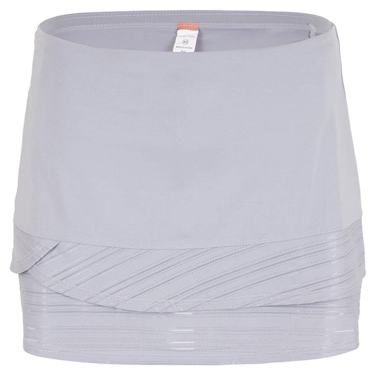 Cross Court Bellini Tiered Sterling Womens Tennis Skirt