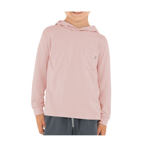 Free Fly Bamboo Shade Toddler Hoodie - HARBOR PINK 107/6T