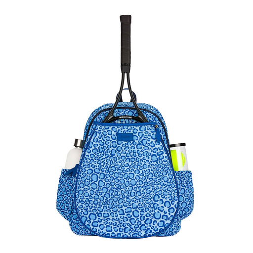 Ame & Lulu Game On Blue Leopard Tennis Backpack - Blue Leopard