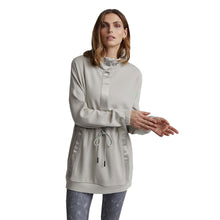 Load image into Gallery viewer, Varley Cornwell Sage Grey Womens Hoodie - Sage Grey/L
 - 1