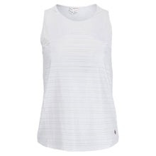 Load image into Gallery viewer, Cross Court Club Wht Crew Womens Tennis Tank Top - WHITE 0110/XL
 - 1