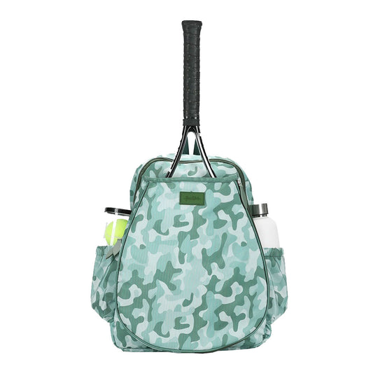 Ame & Lulu Game On Olive Camo Tennis Backpack