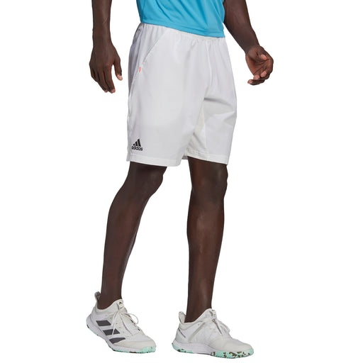 Adidas Ergo 7in Mens Tennis Shorts 1 - WHITE 100/XL