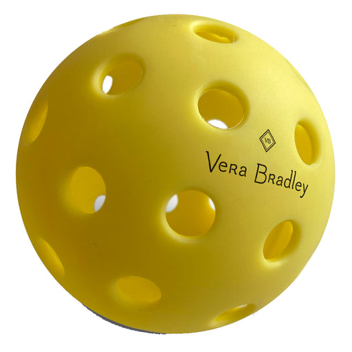 Baddle Vera Bradley Outdoor Pickleball Balls 3 Pk - Lemongrass