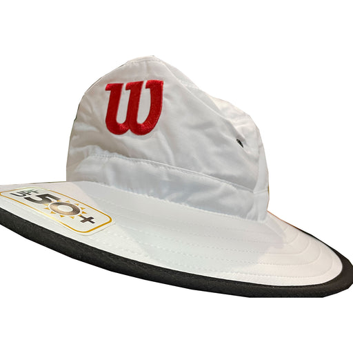 Wilson White Unisex Tennis Bucket Hat - White/One Size