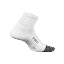 Load image into Gallery viewer, Feetures Elite Light Cushion Unisex Quarter Socks - WHITE 158/XL
 - 3