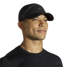 Load image into Gallery viewer, Brooks Base Black Unisex Running Hat
 - 1