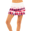 Lucky in Love Sunburst Pleated Scallop Multi 12in Womens Tennis Skirt