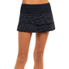 Lucky in Love Fiesta Scallop Midnight Womens Tennis Skirt
