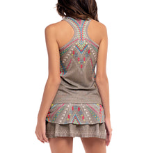Load image into Gallery viewer, Lucky in Love Desert Vibe Eclp Wmn Tennis Tank Top
 - 2