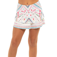 Load image into Gallery viewer, Lucky in Love Desert Vibes White Girls Skort - WHITE 110/L
 - 1