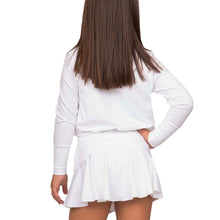 Load image into Gallery viewer, Sofibella White Racquet Net Girls Tennis Jacket
 - 2