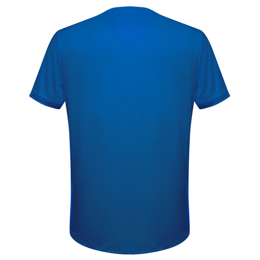 K-Swiss Surge Solid Blue Mens Tennis Shirt
