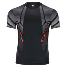Load image into Gallery viewer, K-Swiss Surge Black Mens Short Sleeve Tennis Shirt
 - 1