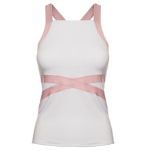 Load image into Gallery viewer, K-Swiss Criss-Cross Womens Tennis Tank Top - WHITE 120/L
 - 3