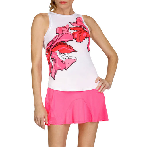 Tail Candy High Neck Womens Tennis Tank Top - TRELLS ESSN N83/L