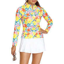Load image into Gallery viewer, Tail Gorgeous Womens Tennis 1/4 Zip - STAR BURST M92/XL
 - 3
