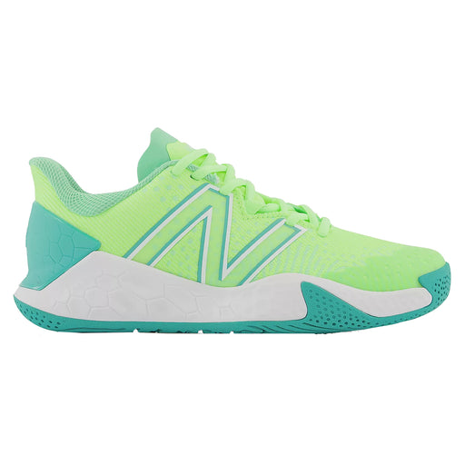 New Balance Fresh Foam X Lav V2 Women Tennis Shoes - Bleach Lime Glo/D Wide/12.0