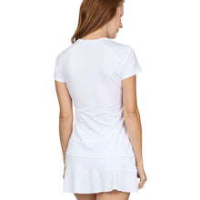 Load image into Gallery viewer, Sofibella White Racquet SS Wht Womens Tennis Shirt
 - 2