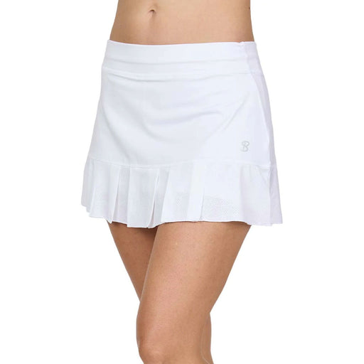 Sofibella White Racquet Wht 13in Wmn Tennis Skirt - White/XL