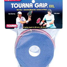 Load image into Gallery viewer, Tourna Grip Overgrip XXL 10 Pack - Blue
 - 1