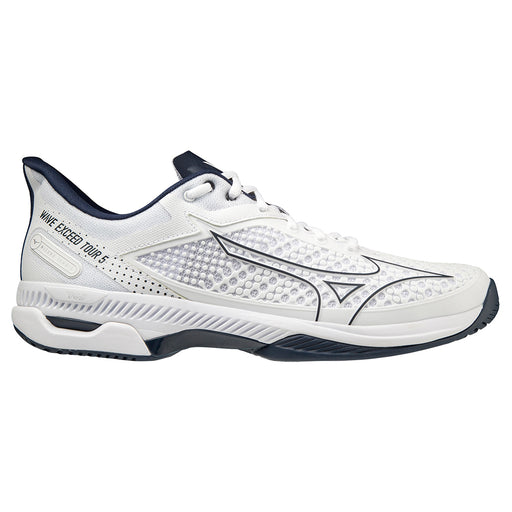 Mizuno Wave Exceed Tour 5 AC Mens Tennis Shoes - Wt/Dres Bl 005q/D Medium/13.0
