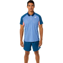 Load image into Gallery viewer, Asics Match Mens Tennis Polo - LGHT INDIGO 401/XXL
 - 1