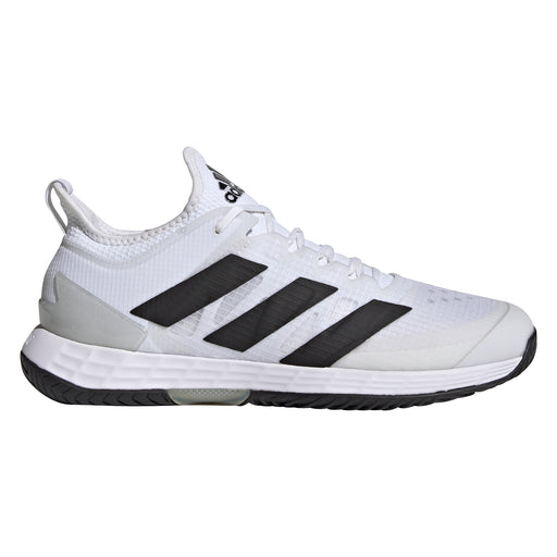 Adidas Adizero Ubersonic 4 White Mens Tennis Shoes - WT/BK/SLVR 100/D Medium/16.0
