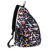 Sydney Love Crossbody Black Pickleball Backpack